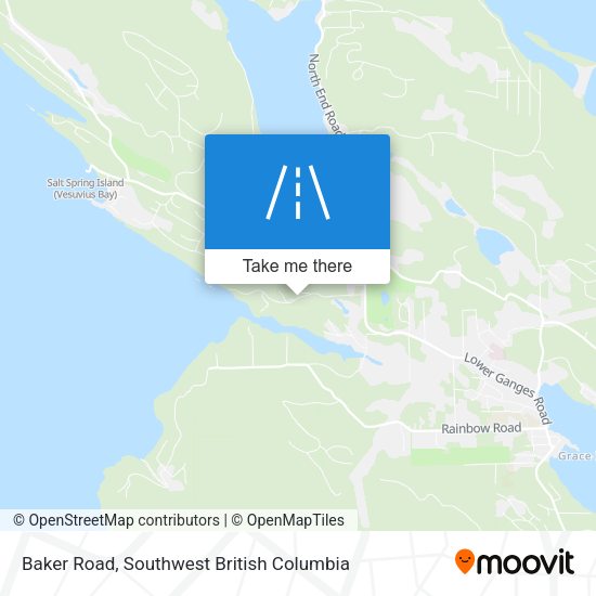 Baker Road map