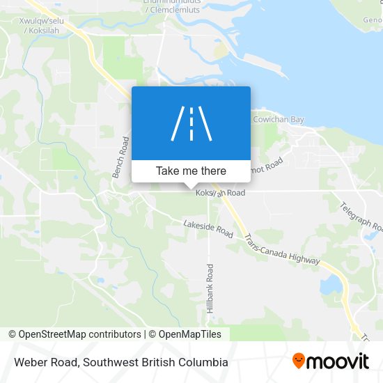 Weber Road map