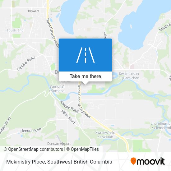 Mckinistry Place map