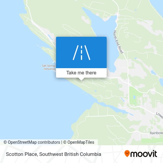 Scotton Place map