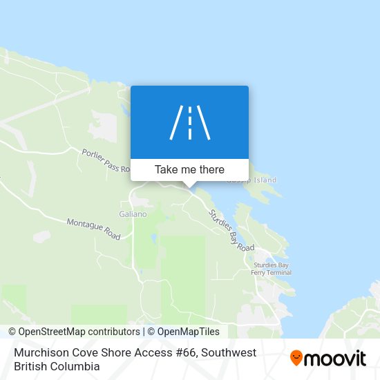 Murchison Cove Shore Access #66 plan