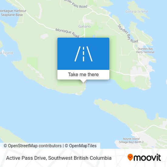 Active Pass Drive plan