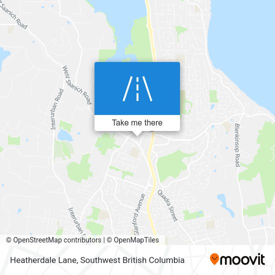 Heatherdale Lane map