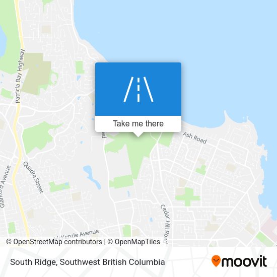 South Ridge map
