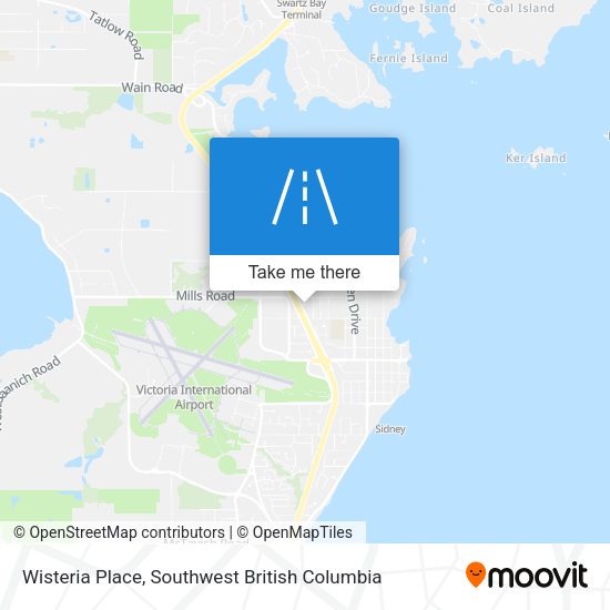 Wisteria Place map