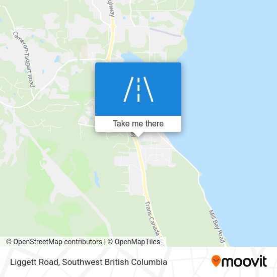 Liggett Road map