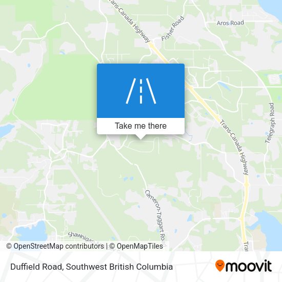 Duffield Road map