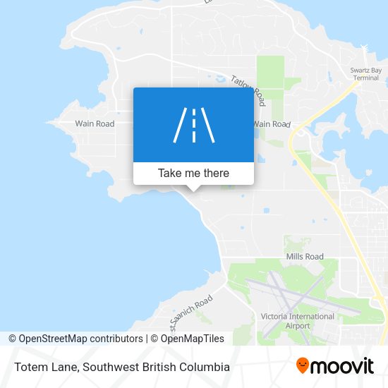 Totem Lane map