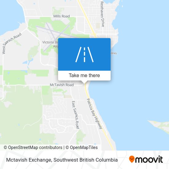 Mctavish Exchange map