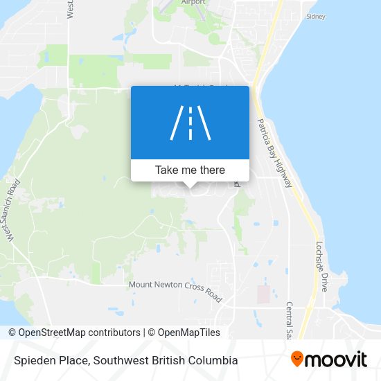 Spieden Place map