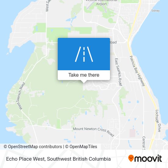 Echo Place West map