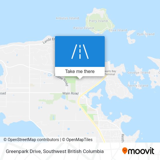 Greenpark Drive map