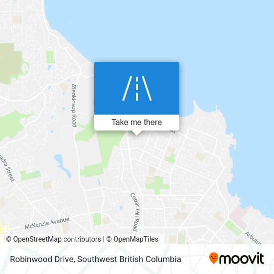 Robinwood Drive map