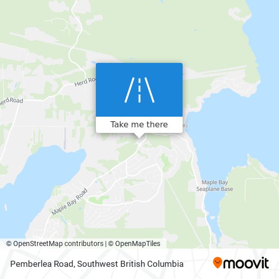 Pemberlea Road map