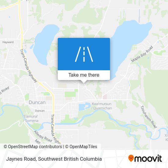 Jaynes Road map