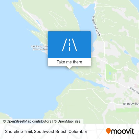 Shoreline Trail map