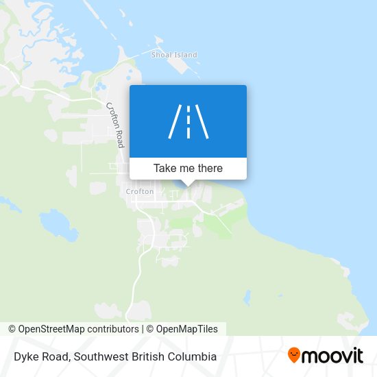 Dyke Road map