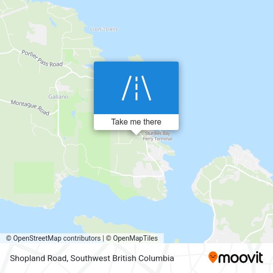 Shopland Road plan