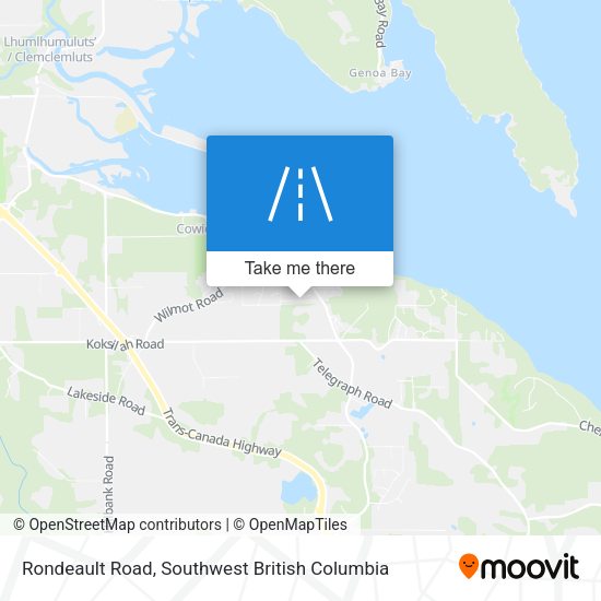 Rondeault Road plan