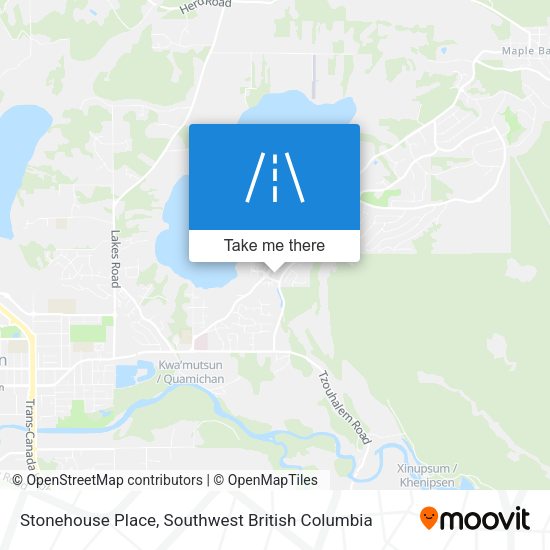 Stonehouse Place map