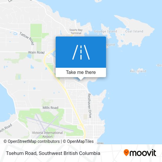 Tsehum Road map