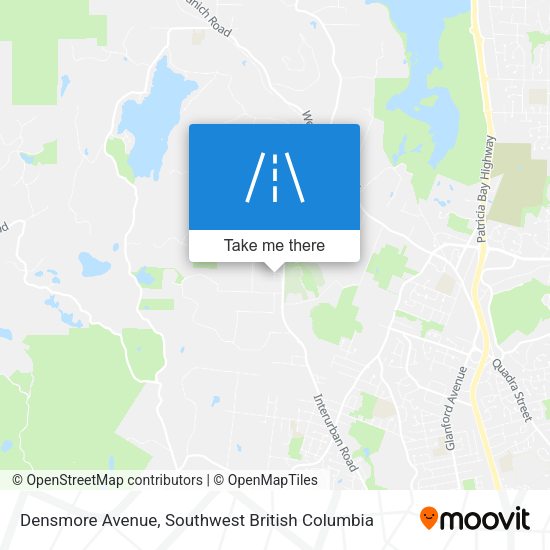 Densmore Avenue map