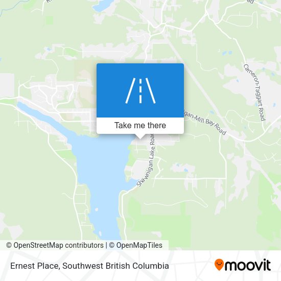 Ernest Place map