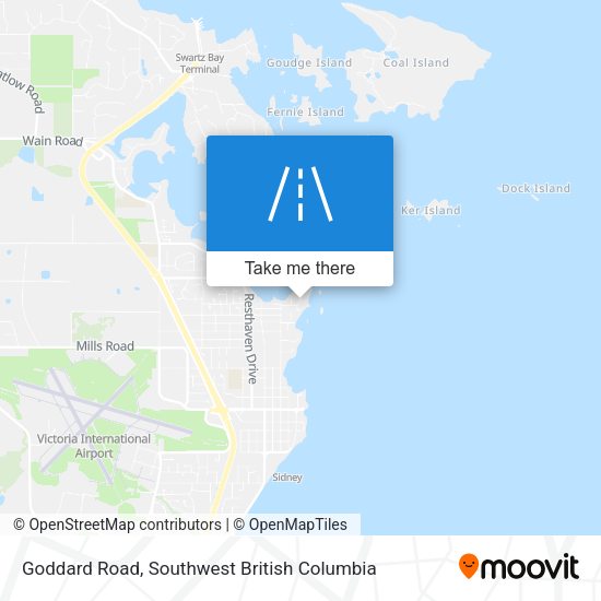 Goddard Road map