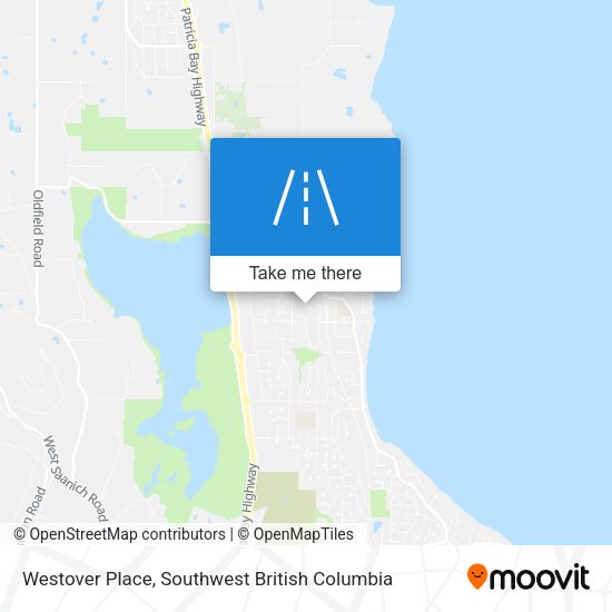 Westover Place map