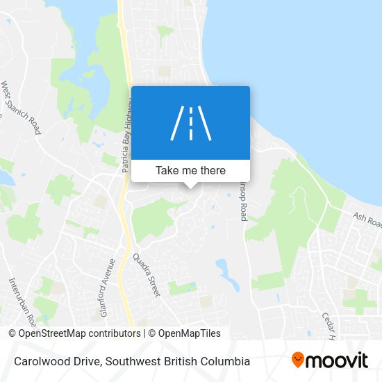 Carolwood Drive map