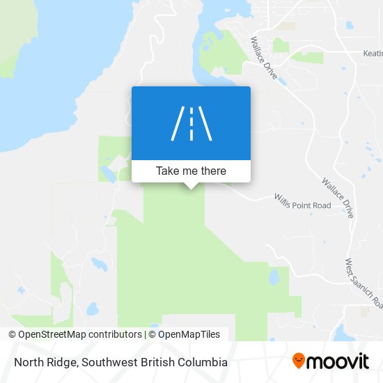 North Ridge map