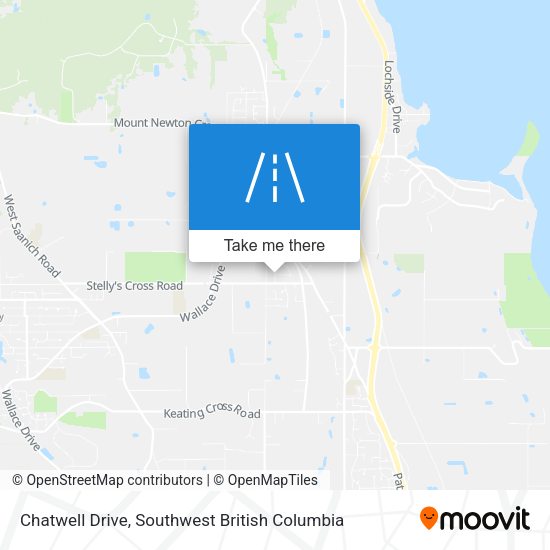 Chatwell Drive map