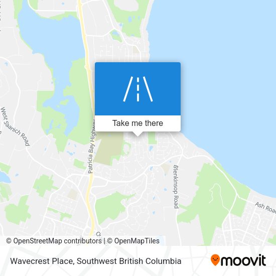 Wavecrest Place map