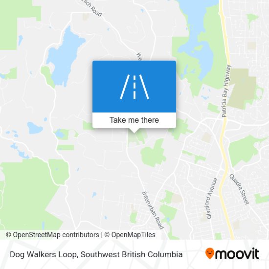 Dog Walkers Loop plan