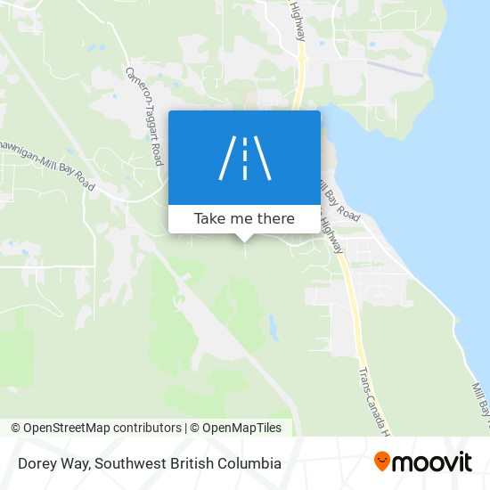 Dorey Way map