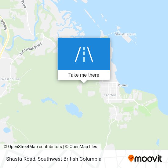Shasta Road map