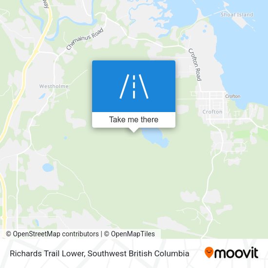 Richards Trail Lower map