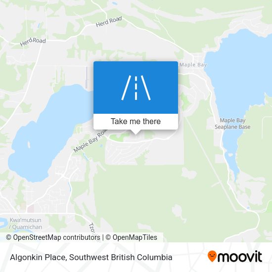 Algonkin Place plan