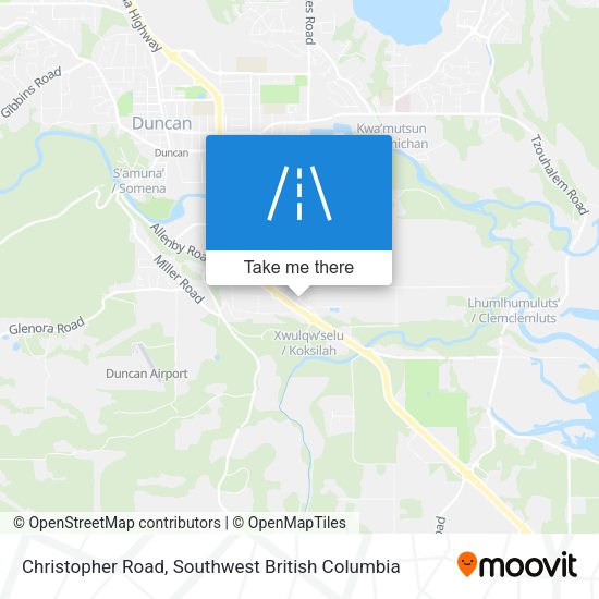 Christopher Road map