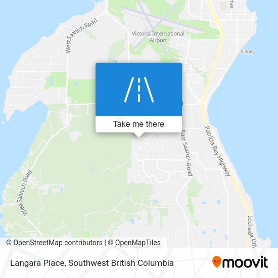 Langara Place map