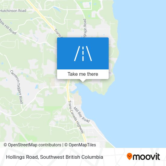 Hollings Road map