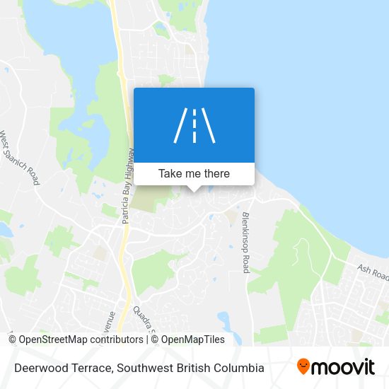 Deerwood Terrace map