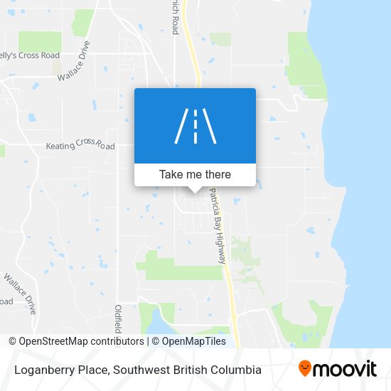 Loganberry Place map