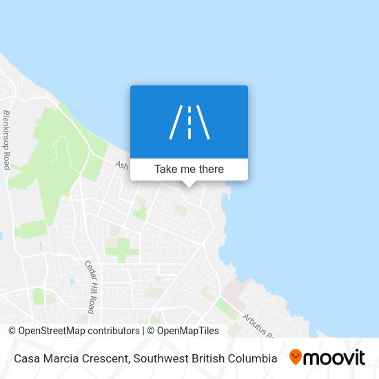 Casa Marcia Crescent map