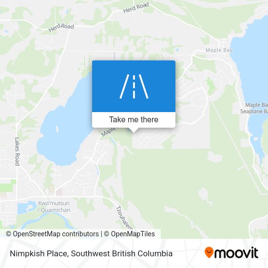 Nimpkish Place map