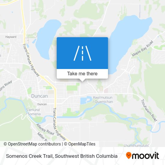 Somenos Creek Trail plan