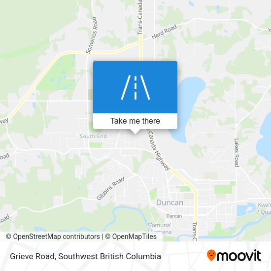 Grieve Road map