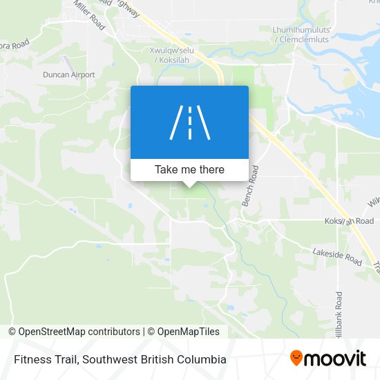 Fitness Trail map