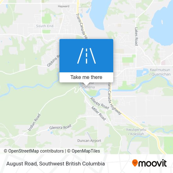August Road map