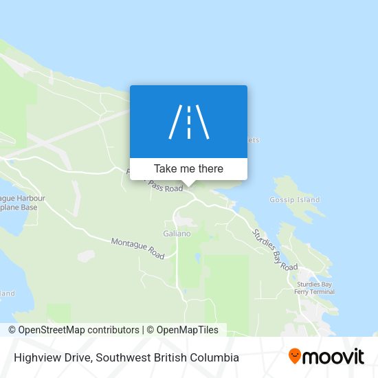 Highview Drive map